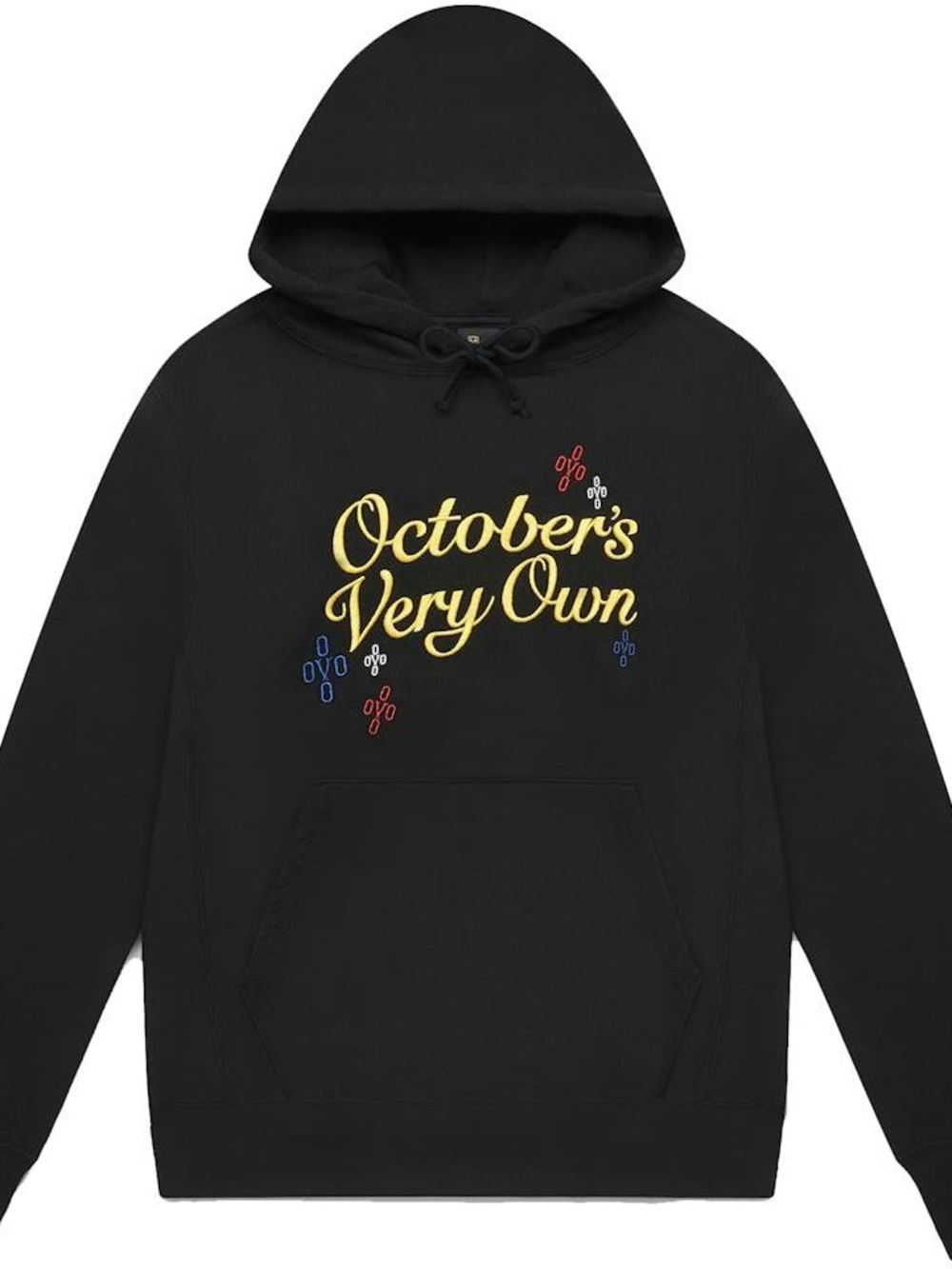 OVO October's Very Own Pompom Script Hoodie Black MEN’S SMALL SS21